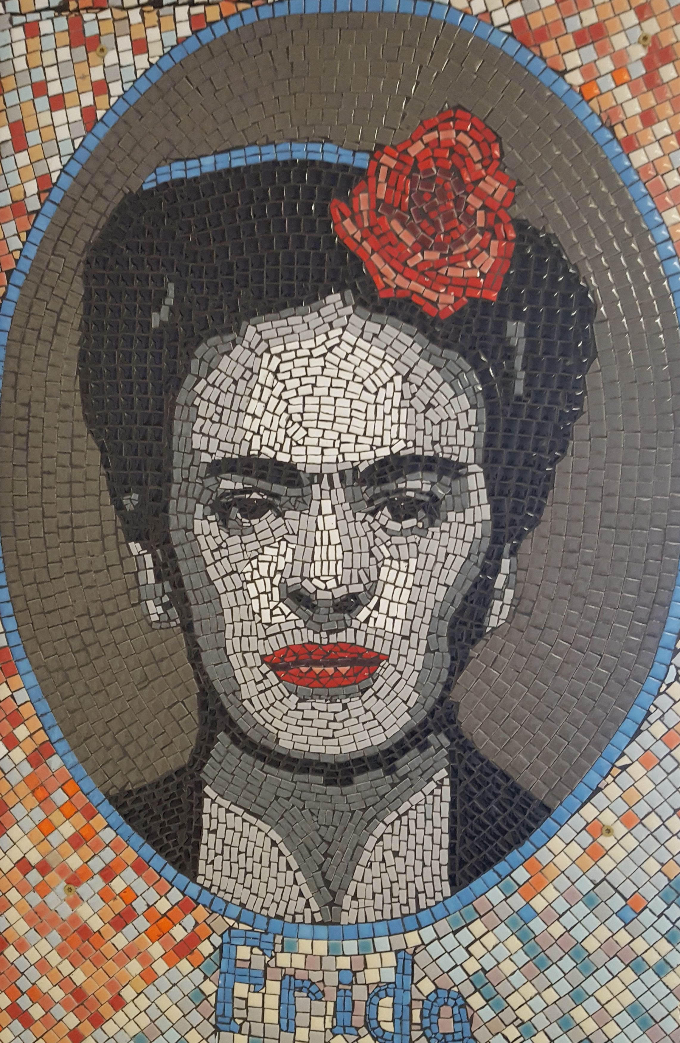 Frida Kahlo Mosaic