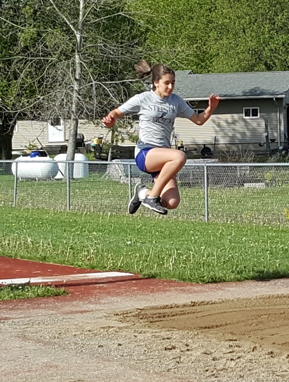 Girl Long Jump
