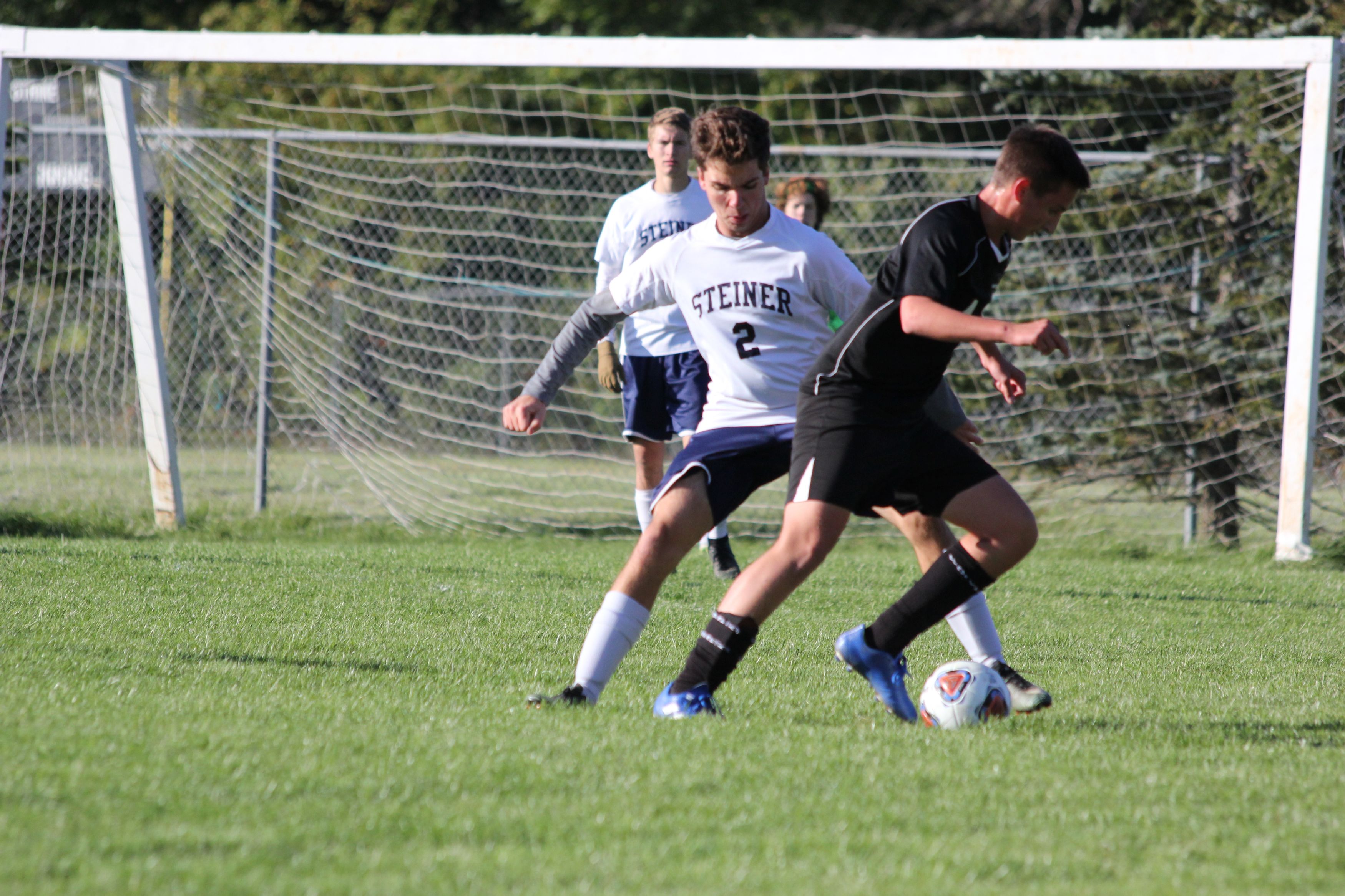 Boys with Soccer Ball
